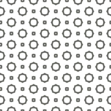 Kusursuz Vektör Deseni. Geometrik Süsleme Biçiminde Arkaplan DokusuName.