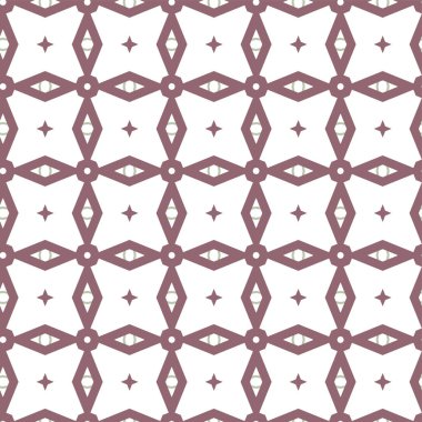 Dikişsiz geometrik süs vektör deseni. Soyut arka plan