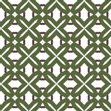 Dikişsiz geometrik süs vektör deseni. Soyut arka plan