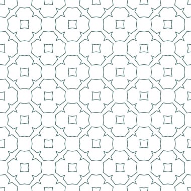 Kusursuz Vektör Deseni. Geometrik Süsleme Biçiminde Arkaplan DokusuName.
