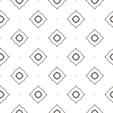 geometrik süsleme biçiminde kusursuz vektör deseni