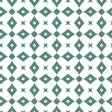 geometrik süsleme biçiminde kusursuz vektör deseni