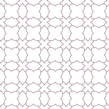 Geometrik süslemeli vektör deseni. Kusursuz tasarım dokusu.