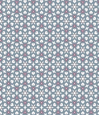 Dikişsiz geometrik süs vektör deseni. Soyut arka plan