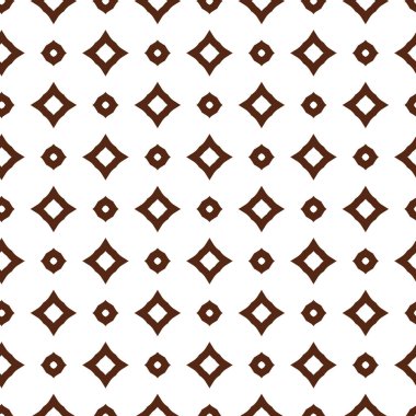 Geometrik süslemeli vektör deseni. Kusursuz tasarım dokusu.