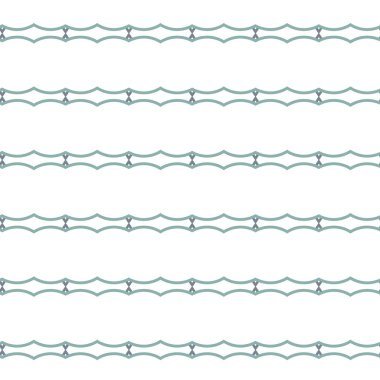 Geometrik süslemeli vektör deseni. Kusursuz tasarım dokusu.