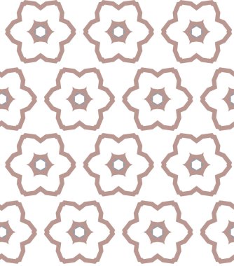 Geometrik süslemeli vektör deseni. Kusursuz tasarım dokusu.