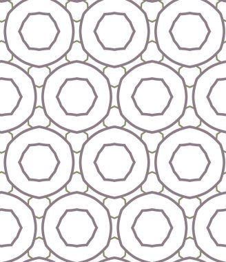Geometrik süslemeli vektör deseni. Kusursuz tasarım dokusu.