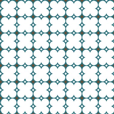 Kusursuz Vektör Deseni. Geometrik Süsleme Biçiminde Arkaplan DokusuName.