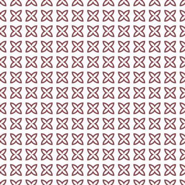 Kusursuz Vektör Deseni. Geometrik Süsleme Biçiminde Arkaplan DokusuName.