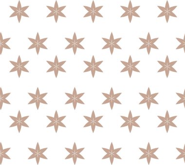 geometrik süsleme biçiminde kusursuz vektör deseni