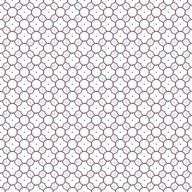 geometrik süsleme biçiminde kusursuz vektör deseni