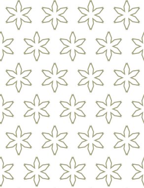 geometrik süsleme biçiminde kusursuz vektör deseni