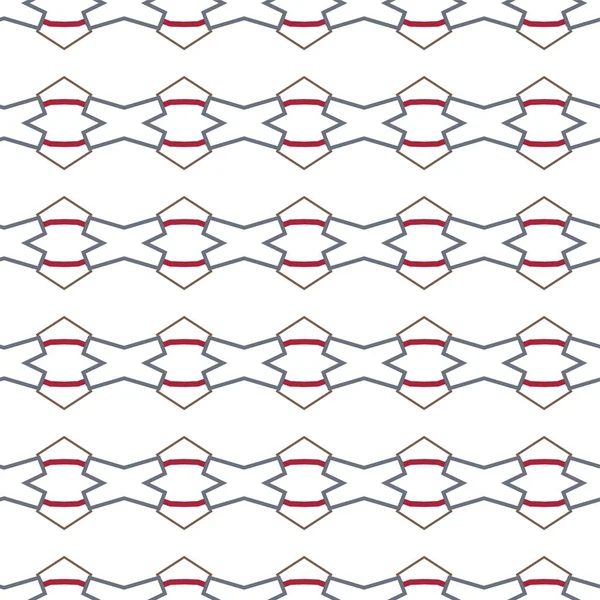 Nahtloses Vektormuster Hintergrundstruktur Geometrischen Ornamentstil — Stockvektor