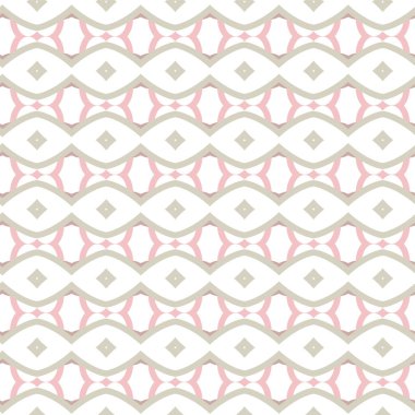 Dikişsiz geometrik süs vektör deseni. Soyut arka plan