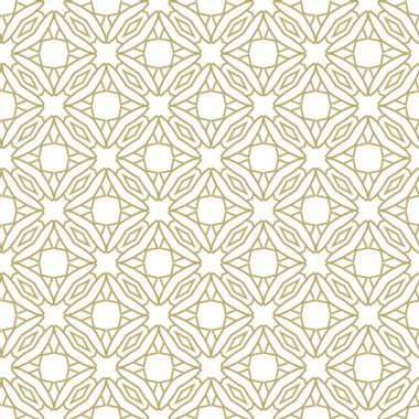 Geometrik süslemeli vektör deseni. Kusursuz tasarım dokusu.