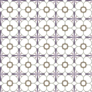 Dikişsiz geometrik süs vektör deseni. Soyut arka plan