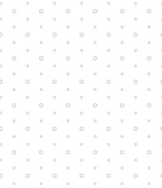 geometrik süsleme biçiminde kusursuz vektör deseni