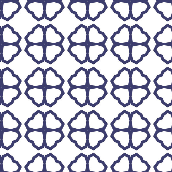 Seamless vector pattern. Background texture in geometric ornamental style.