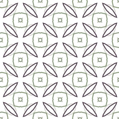 Kusursuz Vektör Deseni. Geometrik Süsleme Biçiminde Arkaplan DokusuName.