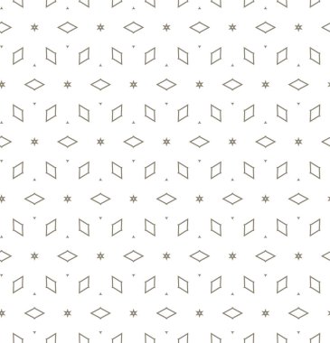 Kusursuz Vektör Deseni. Geometrik Süsleme Biçiminde Arkaplan DokusuName.