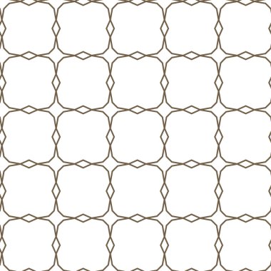 Kusursuz Vektör Deseni. Geometrik Süsleme Biçiminde Arkaplan DokusuName.
