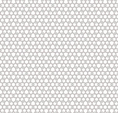 geometrik süsleme biçiminde kusursuz vektör deseni