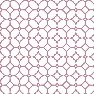 geometrik süsleme biçiminde kusursuz vektör deseni