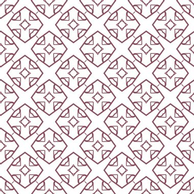 Kusursuz Vektör Deseni. Geometrik Süsleme Biçiminde Arkaplan DokusuName.