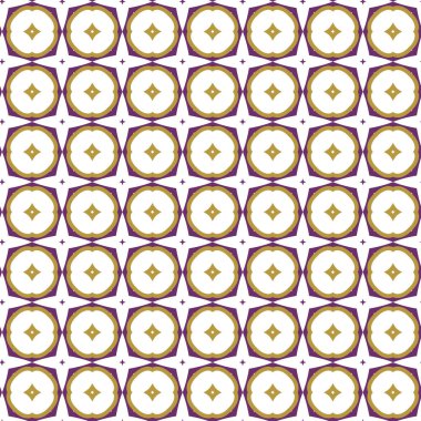 Kusursuz Vektör Deseni. Geometrik Süsleme Biçiminde Arkaplan DokusuName.