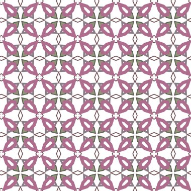 Dikişsiz geometrik süs vektör deseni. Soyut arka plan