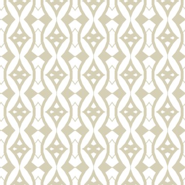 Dikişsiz geometrik süs vektör deseni. Soyut arka plan