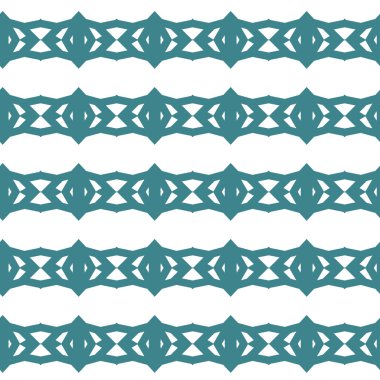 Geometrik süslemeli vektör deseni. Kusursuz tasarım dokusu.