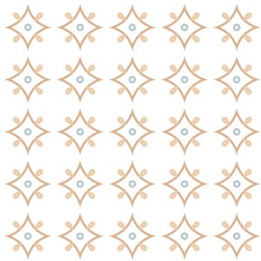 Geometrik süslemeli vektör deseni. Kusursuz tasarım dokusu.