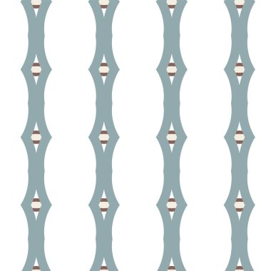 Geometrik süslemeli vektör deseni. Kusursuz tasarım dokusu.