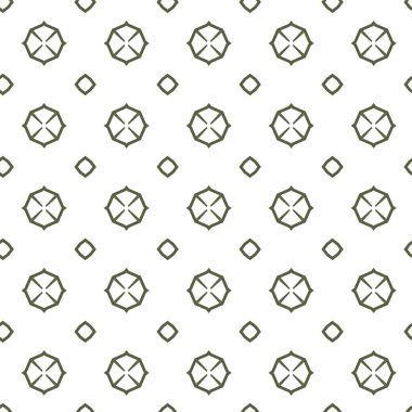 Kusursuz Vektör Deseni. Geometrik Süsleme Biçiminde Arkaplan DokusuName.