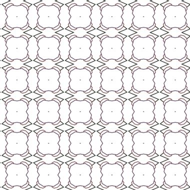 Kusursuz Vektör Deseni. Geometrik Süsleme Biçiminde Arkaplan DokusuName.