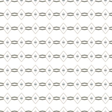 geometrik süsleme biçiminde kusursuz vektör deseni