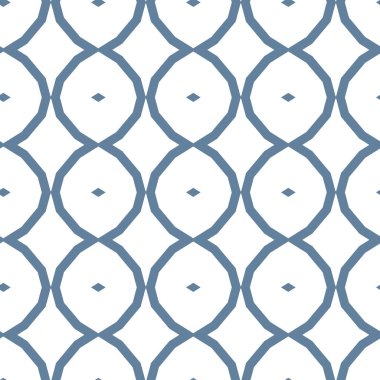 geometrik süsleme biçiminde kusursuz vektör deseni