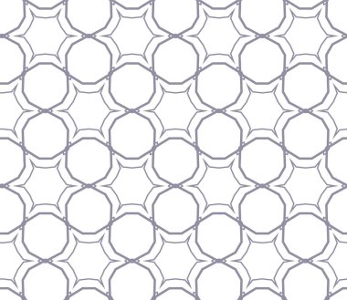 geometrik süsleme biçiminde kusursuz vektör deseni