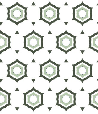 geometrik süsleme biçiminde kusursuz vektör deseni