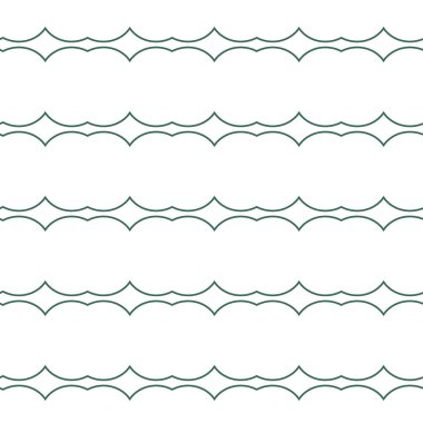 Geometrik süslemeli vektör deseni. Kusursuz tasarım dokusu.