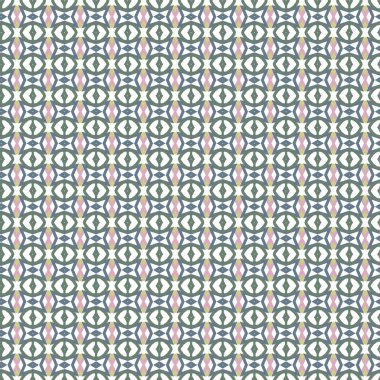 Geometrik süslemeli vektör deseni. Kusursuz tasarım dokusu.