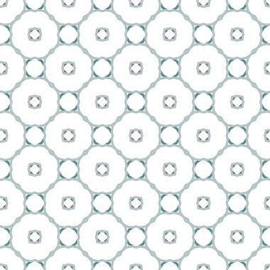 Geometrik süslemeli vektör deseni. Kusursuz tasarım dokusu.