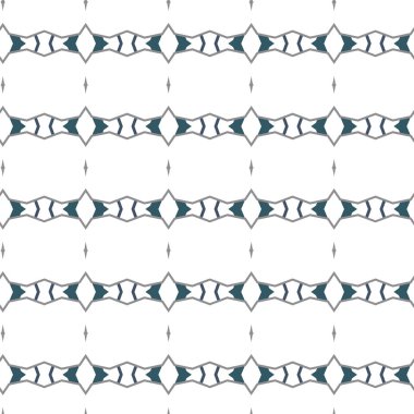 Geometrik süslemeli vektör deseni. Kusursuz tasarım dokusu.