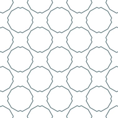 Geometrik süslemeli vektör deseni. Kusursuz tasarım dokusu.