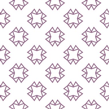 Geometrik süslemeli vektör deseni. Kusursuz tasarım dokusu.