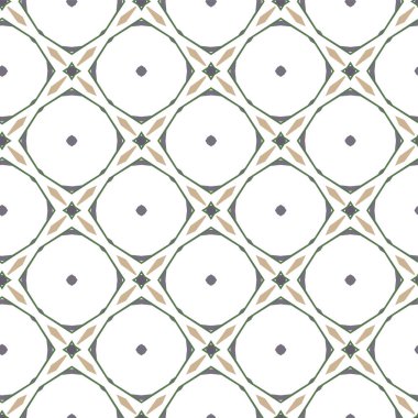 Geometrik süslemeli vektör deseni. Kusursuz tasarım dokusu.