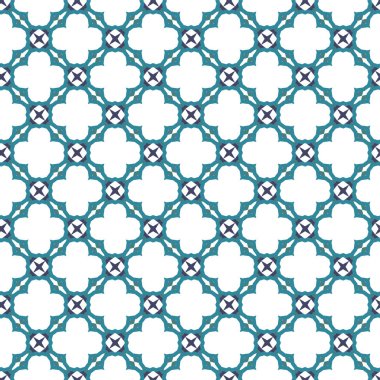 Geometrik süslemeli vektör deseni. Kusursuz tasarım dokusu.