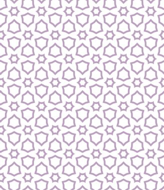 Geometrik süslemeli vektör deseni. Kusursuz tasarım dokusu.